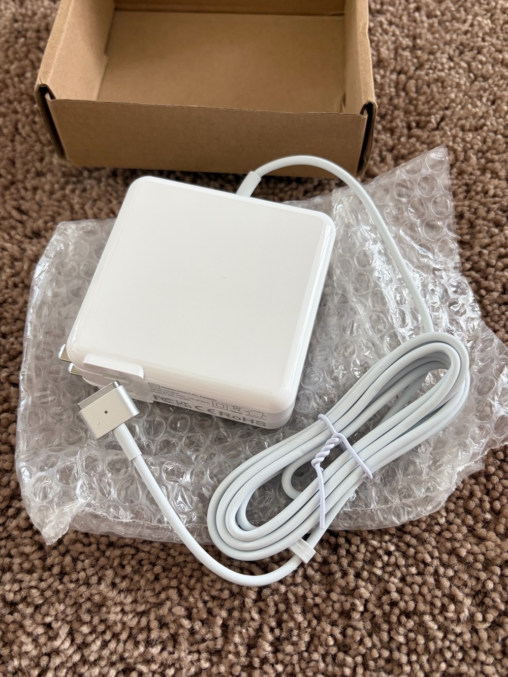 White Tablet Power Adapter Charger